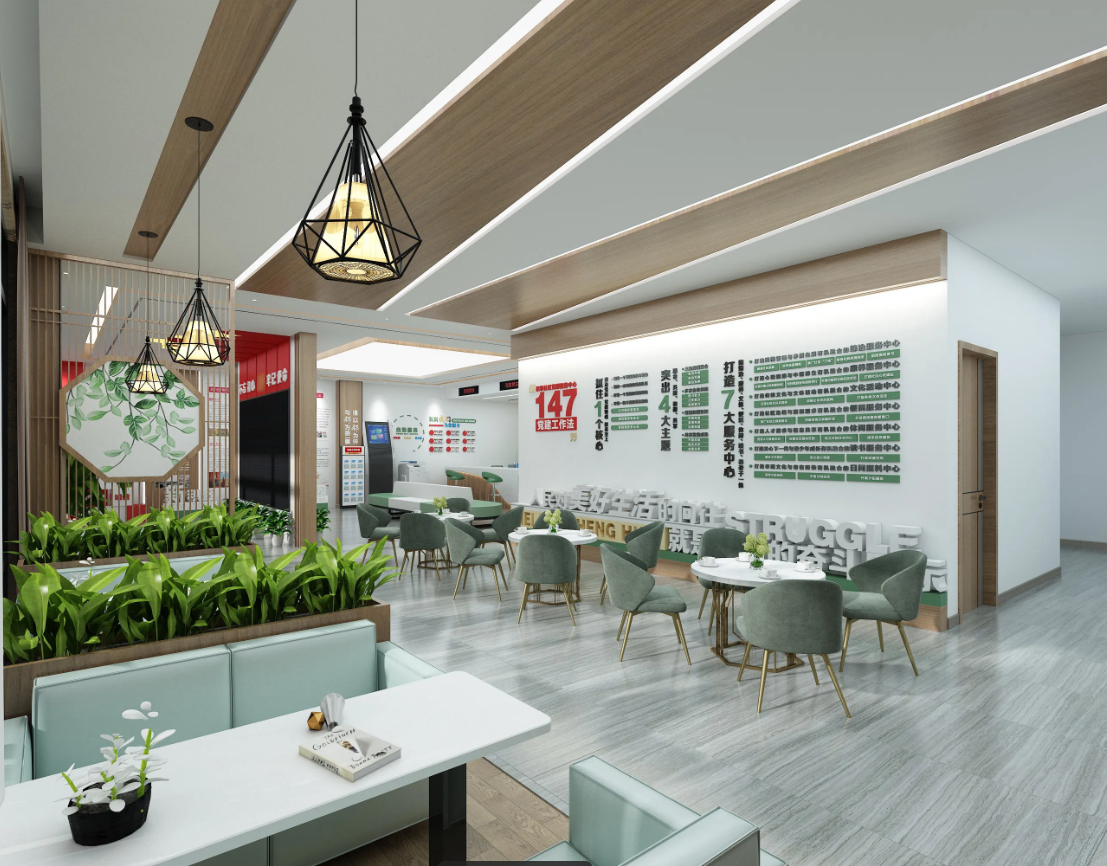 清遠黨建展廳設計公司裝修黨建黨群服務中心、紅色主題文化墻設計制作