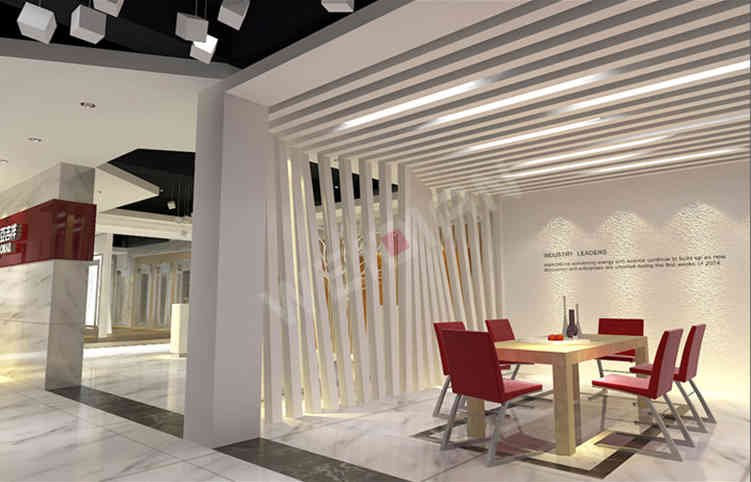 東亞鋼門廣州企業(yè)展廳設計裝修