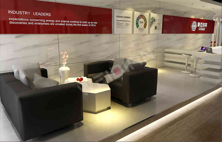 東亞鋼門廣州企業(yè)展廳設計裝修