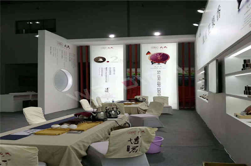 戎氏普洱茶茶博會廣州展覽設(shè)計(jì)搭建 戎氏普洱茶茶博會廣州展覽設(shè)計(jì)搭建