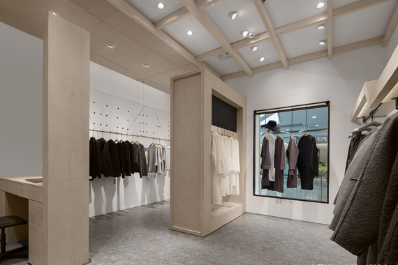 廣州店鋪設(shè)計公司初?白 服裝店鋪裝修設(shè)計案例