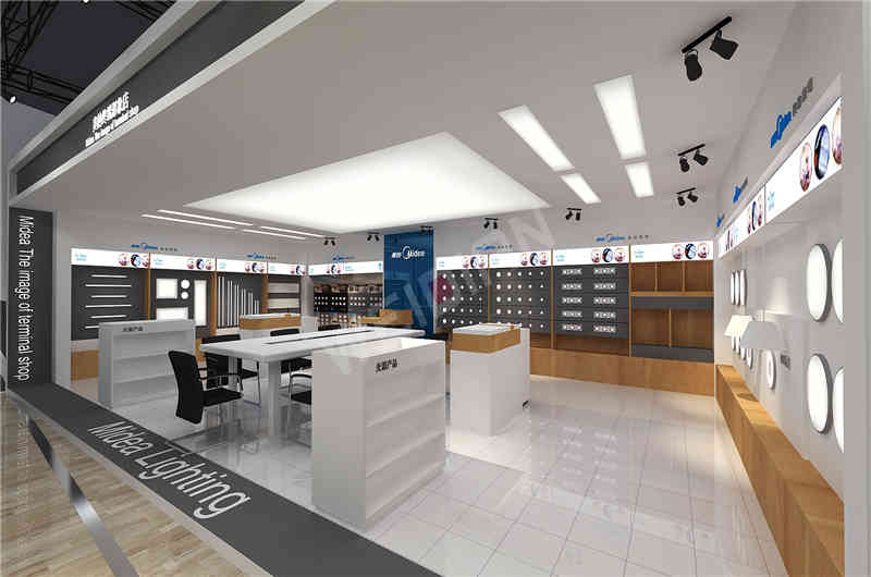 美的廣州國際照明展覽會-光亞展廣州展臺設(shè)計(jì)搭建 美的廣州國際照明展覽會-光亞展廣州展臺設(shè)計(jì)搭建