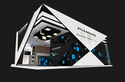 廣州展臺裝修公司設計皮阿諾上海國際綠色廚房衛浴展覽會廣州展臺裝修設計