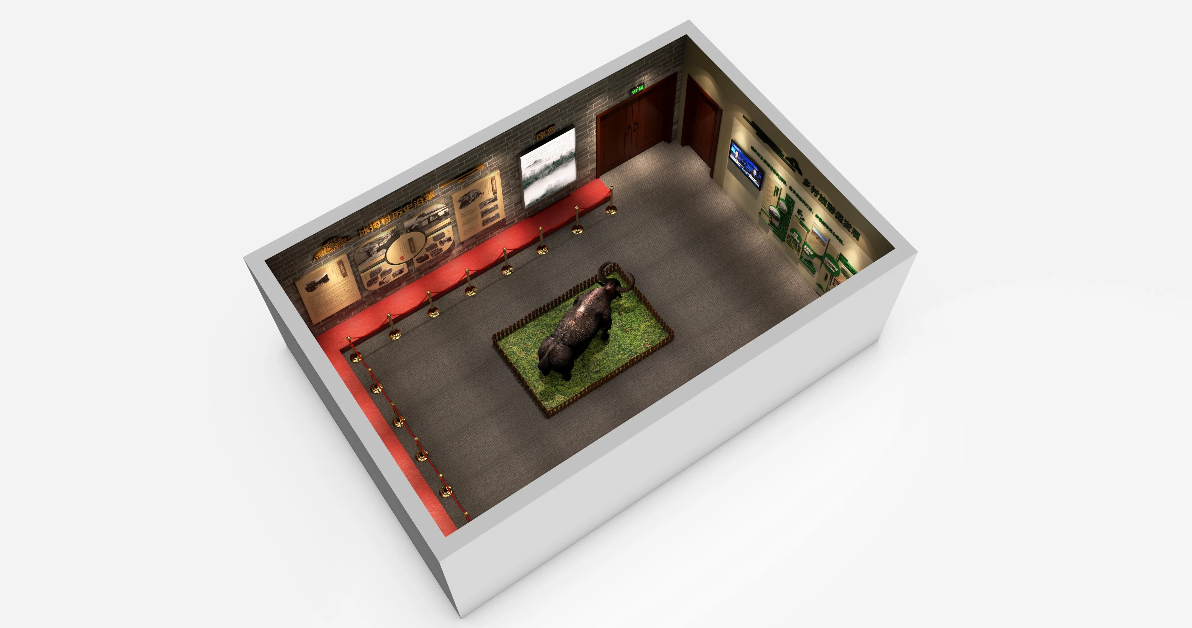 廣東省青海村史館設計、廣東鄉村文化展館、鄉村記憶展館、廣東鄉村展覽館設計策劃（二 ）