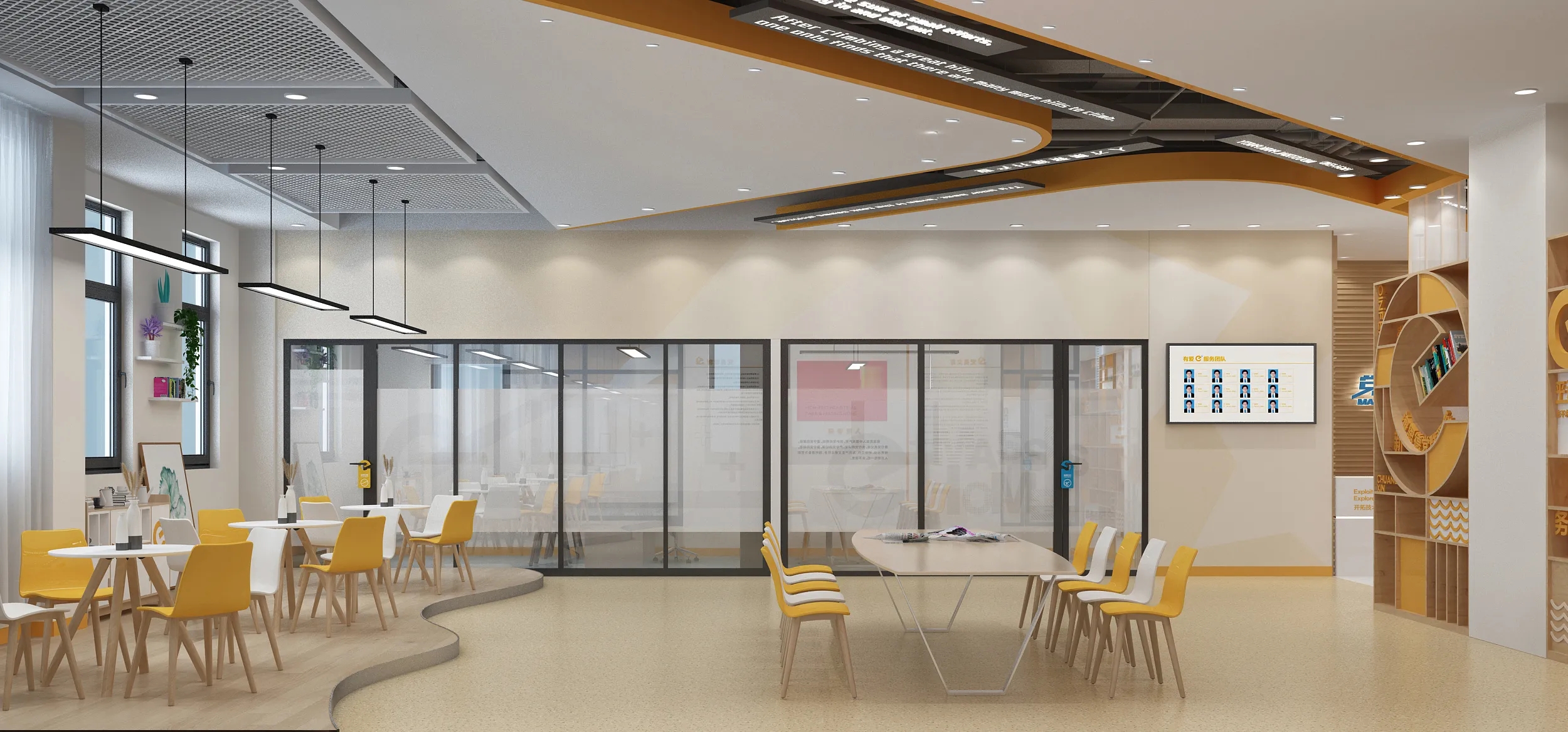 深圳產(chǎn)業(yè)園黨群驛家、黨建活動室設(shè)計、黨建服務(wù)中心、黨群社區(qū)服務(wù)中心