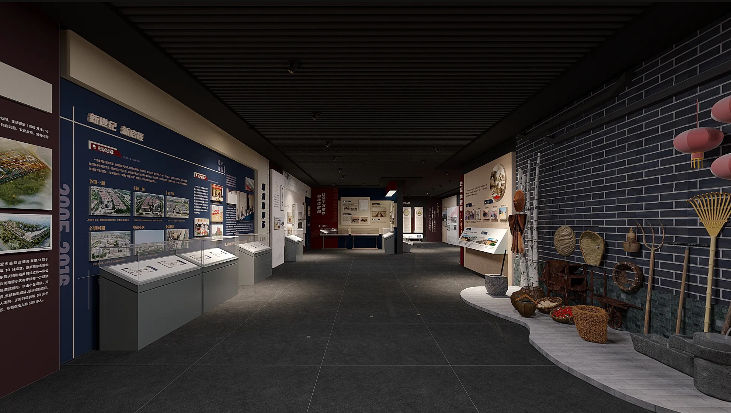 廣東振興鄉(xiāng)村展館設計、廣東振興鄉(xiāng)村村史館設計、廣東振興鄉(xiāng)村文化館、廣東民俗文化館設計（三）